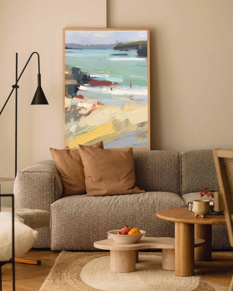 Large Landscape Painting On Canvas Abstract Modern Wall Art Acrylic Painting Home Decor
