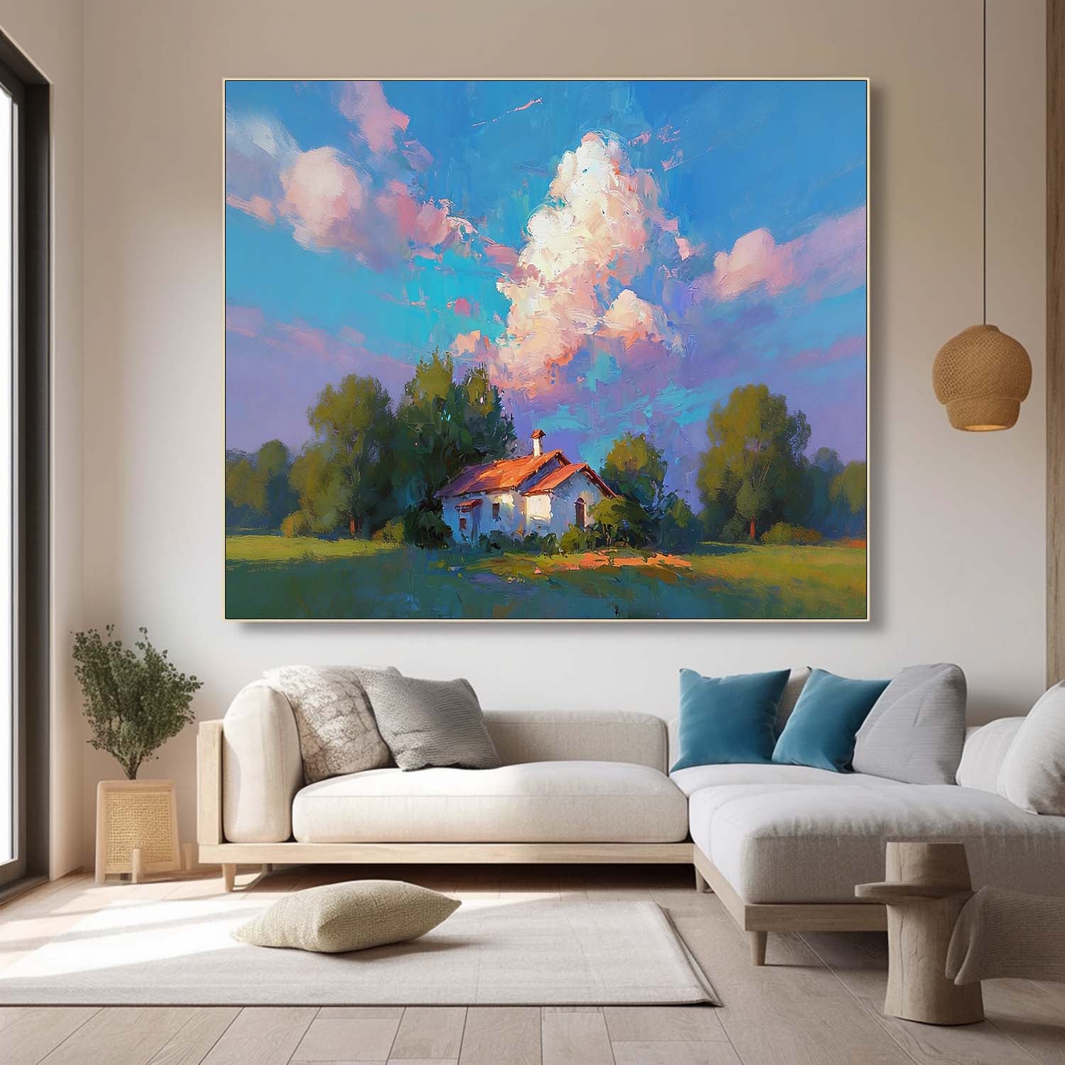Landscape Canvas Art #LA097
