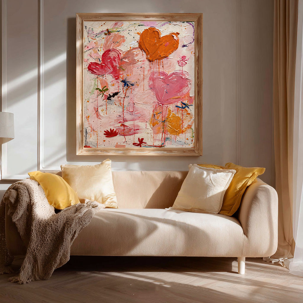 Abstract Canvas Art #AB810