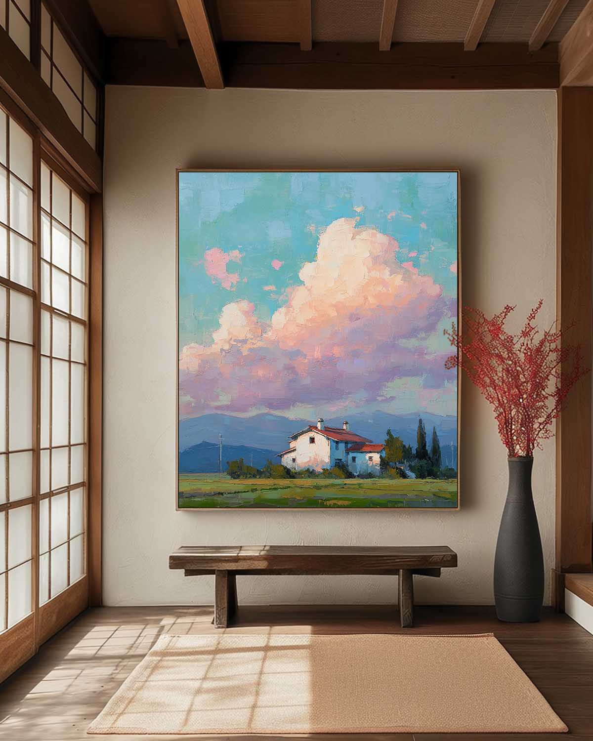 Landscape Canvas Art #LA096