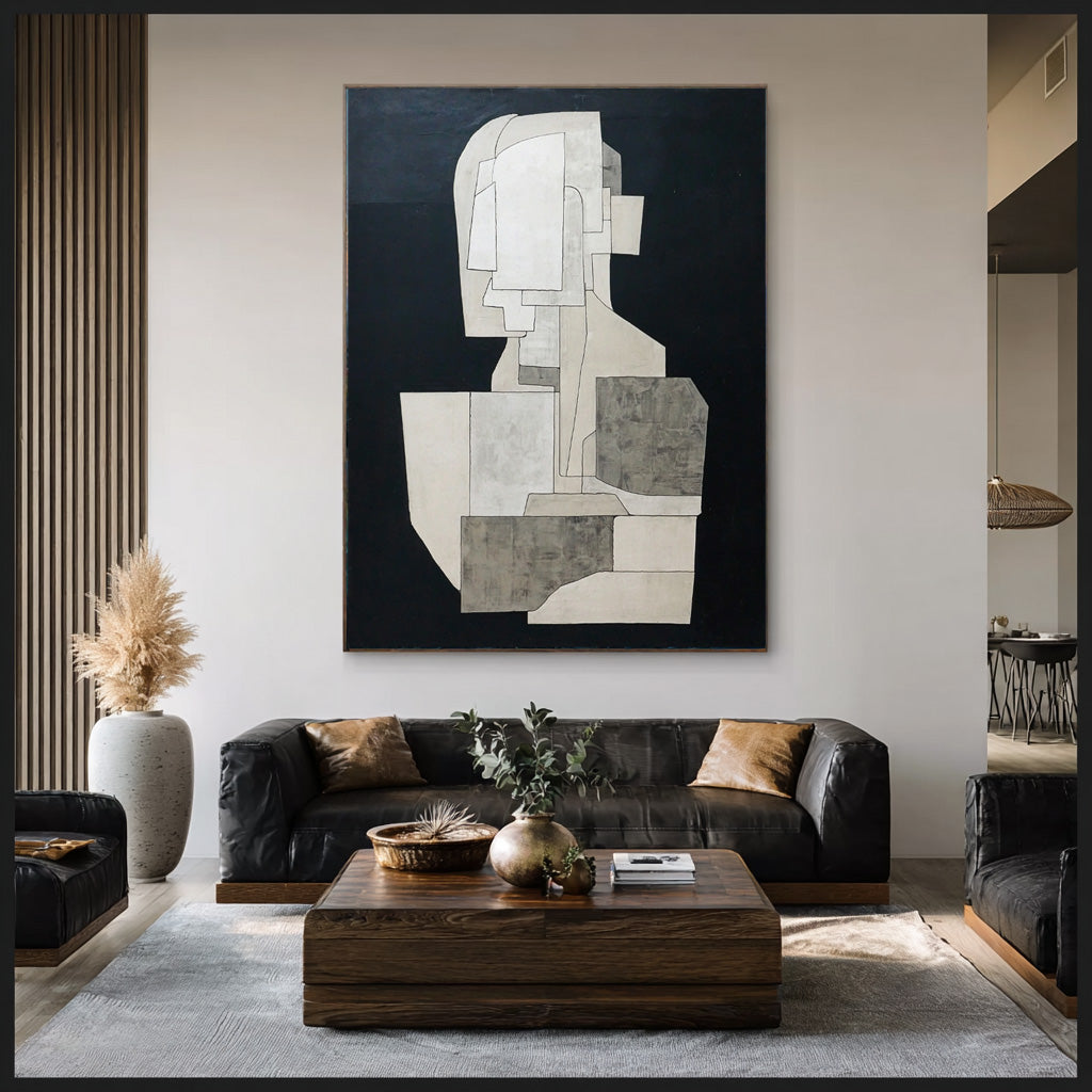 Geometric Canvas Art #GE017