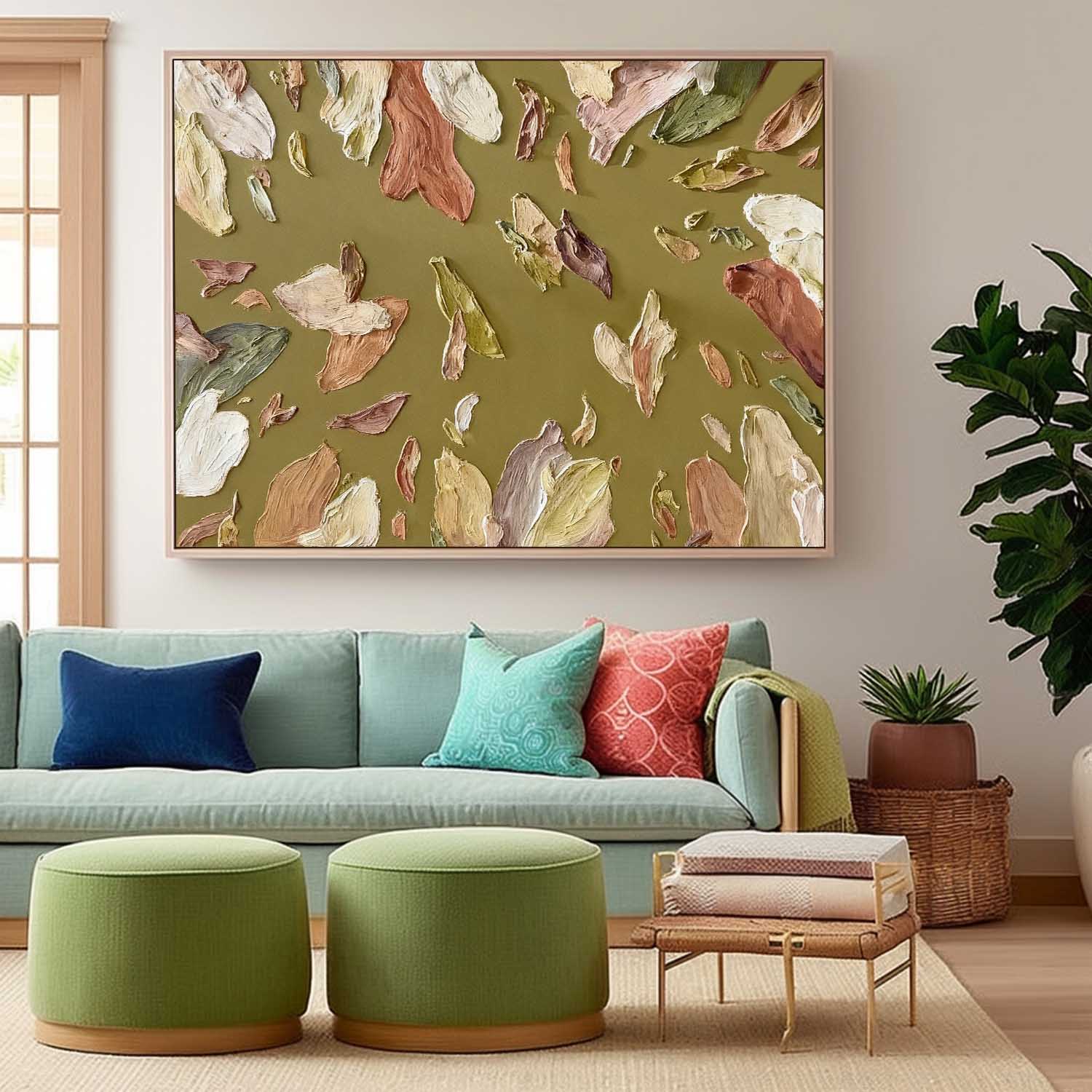 Abstract Canvas Art #AB784