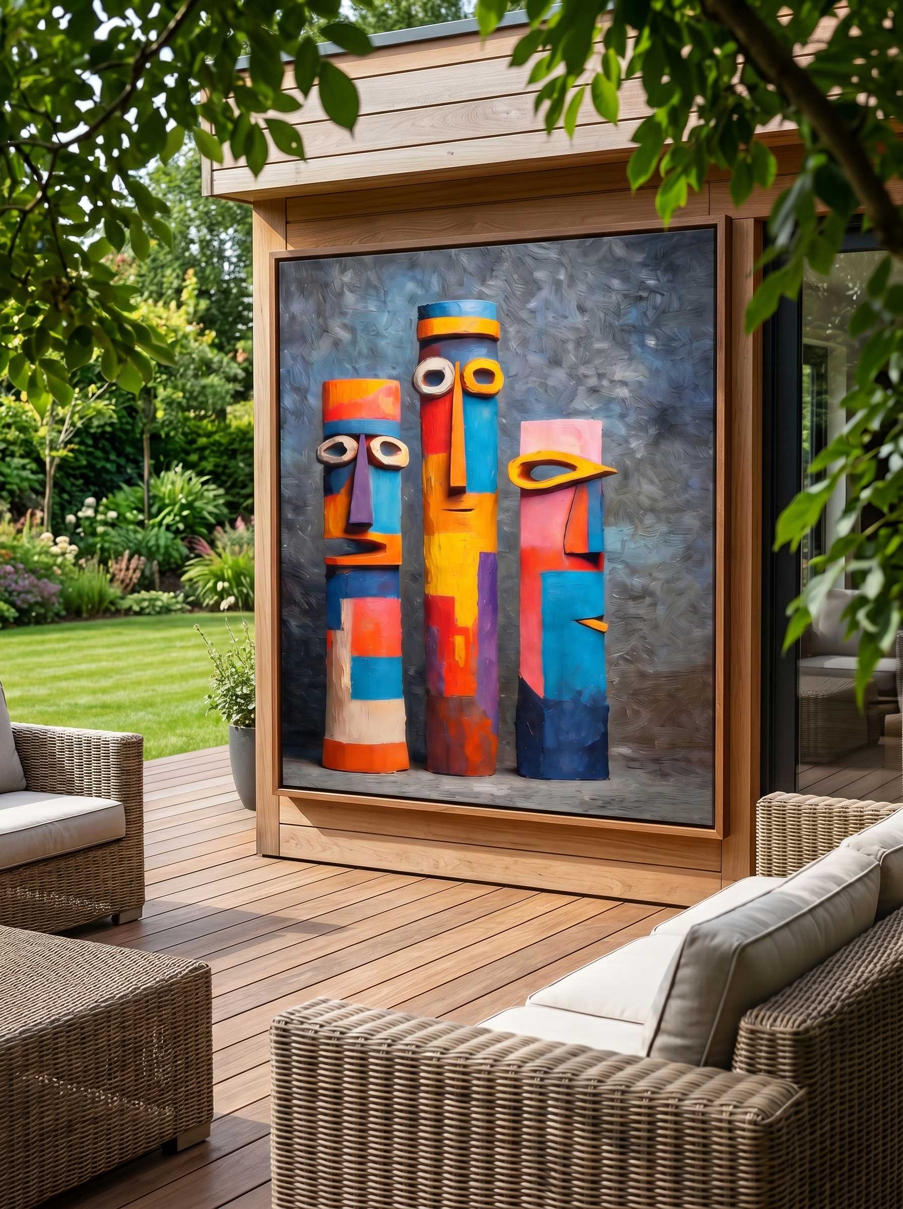 Abstract Canvas Art #AB818