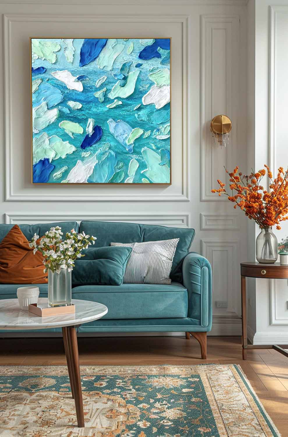 Abstract Canvas Art #AB771