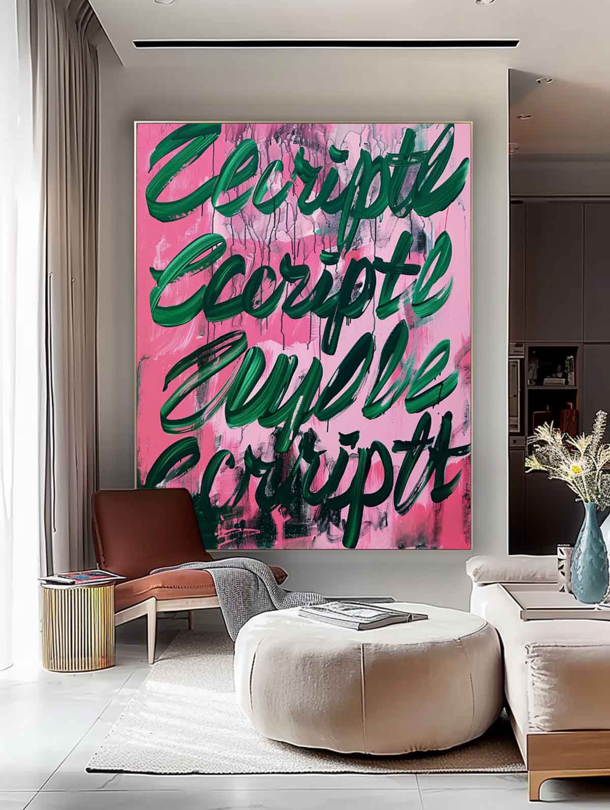  Texture Graffiti Abstract Oil Painting Large Acrylic Painting On Canvas High Quality Original Artwork