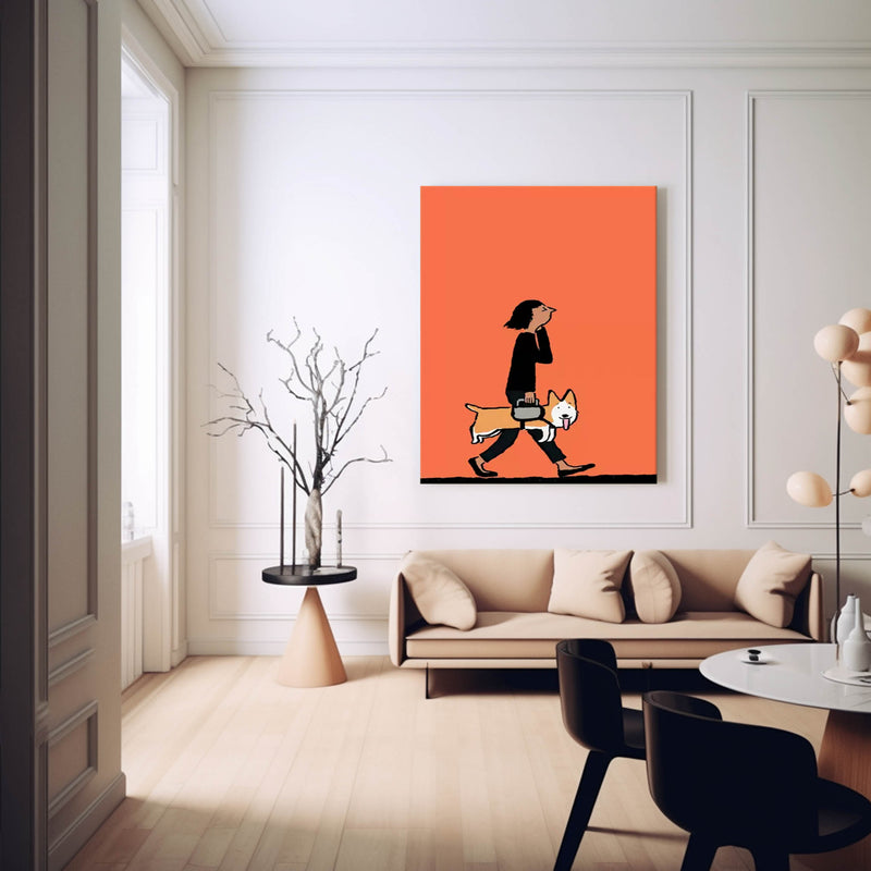 Modern Figure Wall Art Large Original Realistic Abstract Oil Painting On Canvas For Living Room