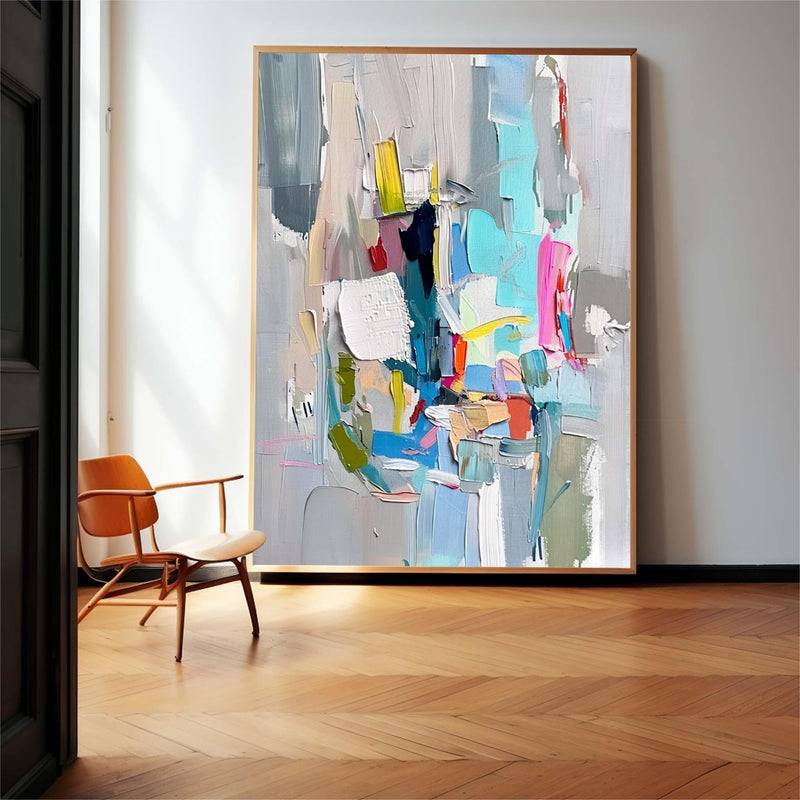 Contemporary Abstract Art For Sale Big Amazing Texture Artwork Colorful Original Canvas Painting