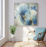 Big Petal Original Flower Wall Art Large Floral Acrylic Painting Modern Floral Oil Painting On Canvas