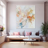 Large Modern Acrylic Painting On Canvas Color Thick Texture Abstract Oil Painting High Quality Original Artwork
