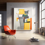 Oversized Abstract Wall Art Contemporary Graet Quality Acrylic Painting On Canvas For Sale
