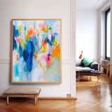 Modern Colorful Quality Large Art Famous Abstract Artwork Original Oil Painting On Canvas Home Decor