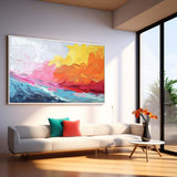 Big Canvas Artwork Modern Acrylic Painting Texture Abstract Oil Painting Original Wall Art Home decoration