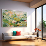 Affordable Large Wall Art Colorful Textured Floral Acrylic Painting Original Modern Painting On Canvas For Living Room