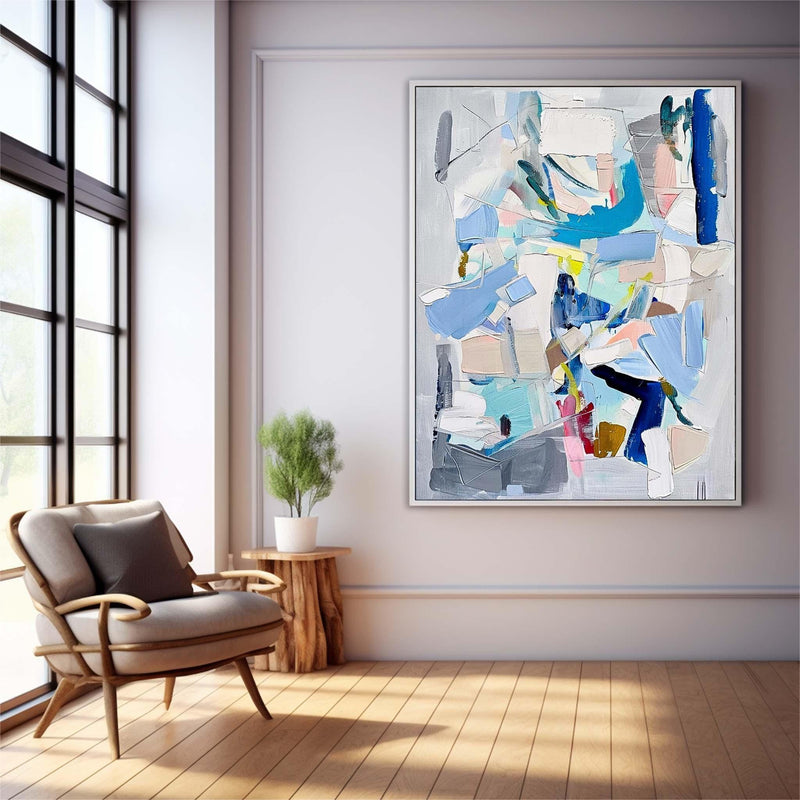Big Amazing Abstract Art Thick Texture Large Art Modern Abstract Artwork Original Oil Painting On Canvas For Living Room