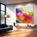 Original Wall Art Vibrant Color Buy Abstract Paintings Online Large Texture Abstract Oil Painting Home Decor