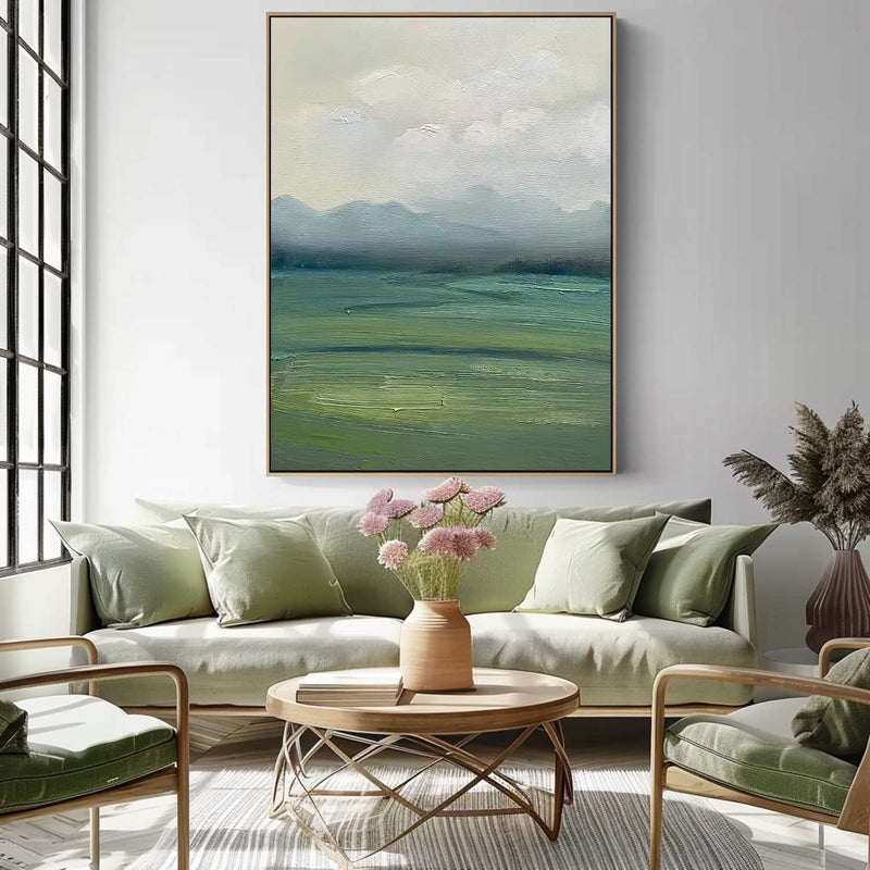 Large  Landscape Oil Painting On Canvas Abstract Scenery Wall Art Acrylic Painting Home Decor