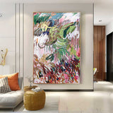  Large Contemporary Irregular Line Acrylic Painting On Canvas Abstract Graffiti Wall Art Home Decor