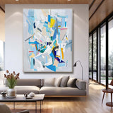 Amazing Abstract Art Thick Texture Large Art Modern Abstract Artwork Original Oil Painting On Canvas For Living Room