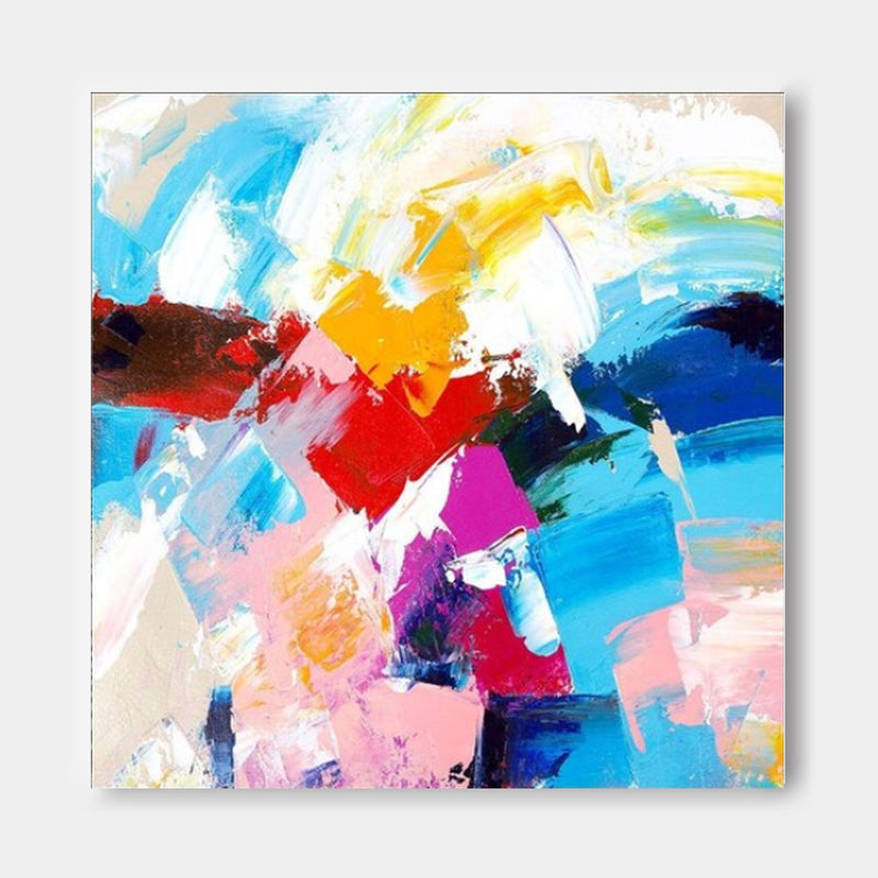 Colorful Original Abstract Oil Painting On Canvas Abstract Acrylic Painting Wall Art Modern Abstract Art Home Decor