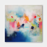 Modern Original Wall Art Large Square Acrylic Painting Colorful Abstract Oil Painting For Living Room