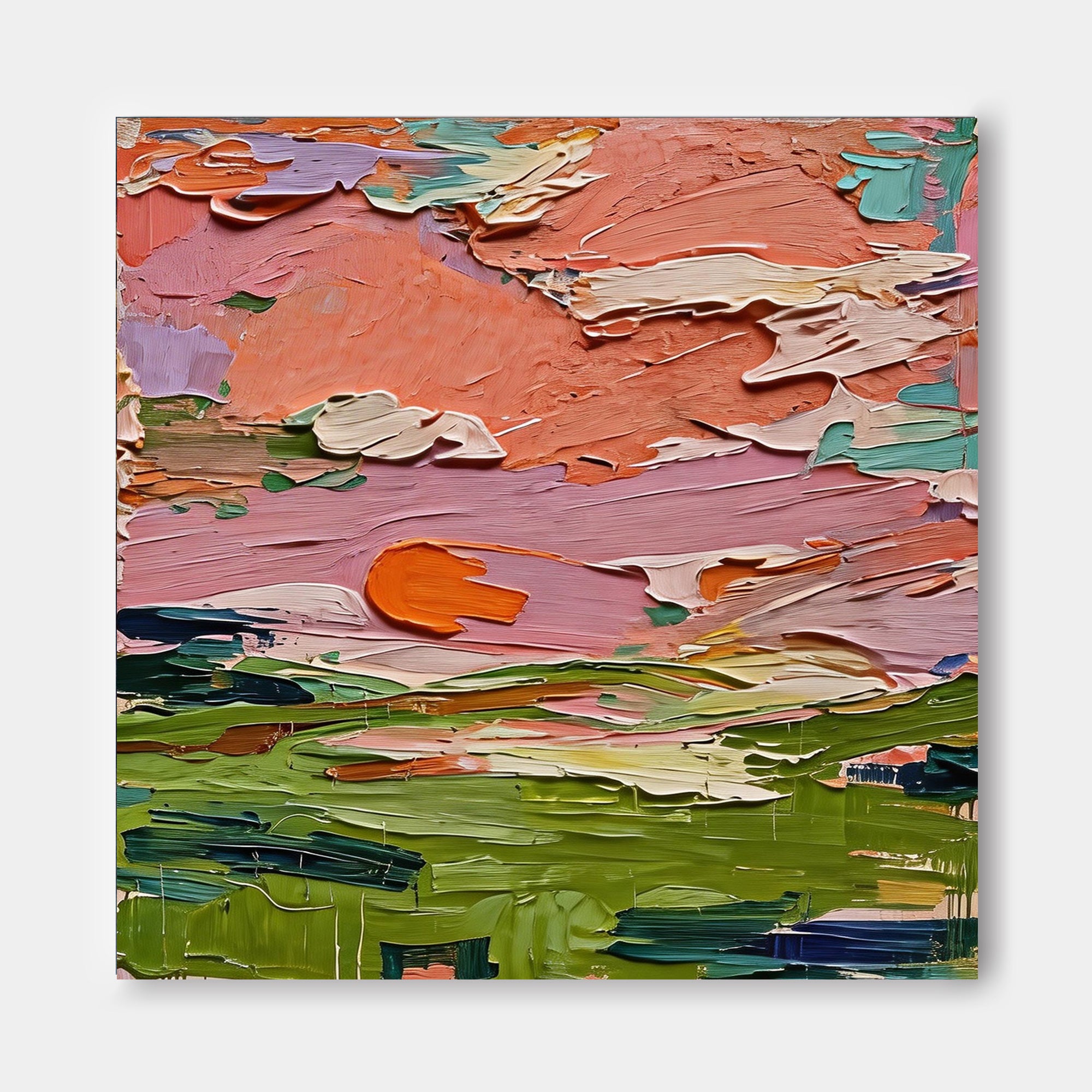 Abstract Canvas Art #AB815
