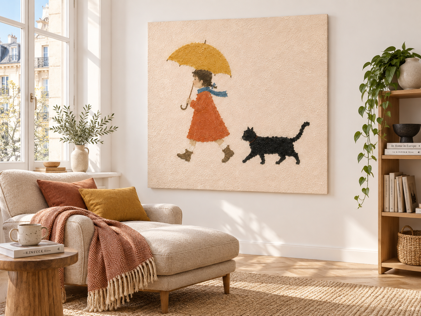 Whimsical Wall Art For Nursery And Kids Room With Textured Finish
