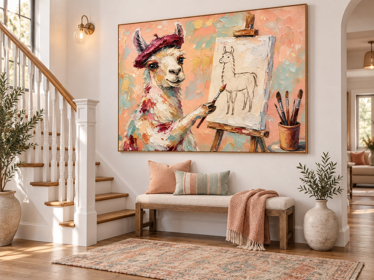 Whimsical Animal Wall Art For Kids Room And Creative Living Spaces
