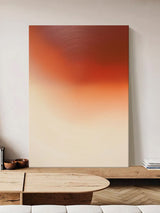 Abstract Sunset Texture Minimalist Canvas Oil Painting Large Abstract Acrylic Painting Original Living Room Wall Art