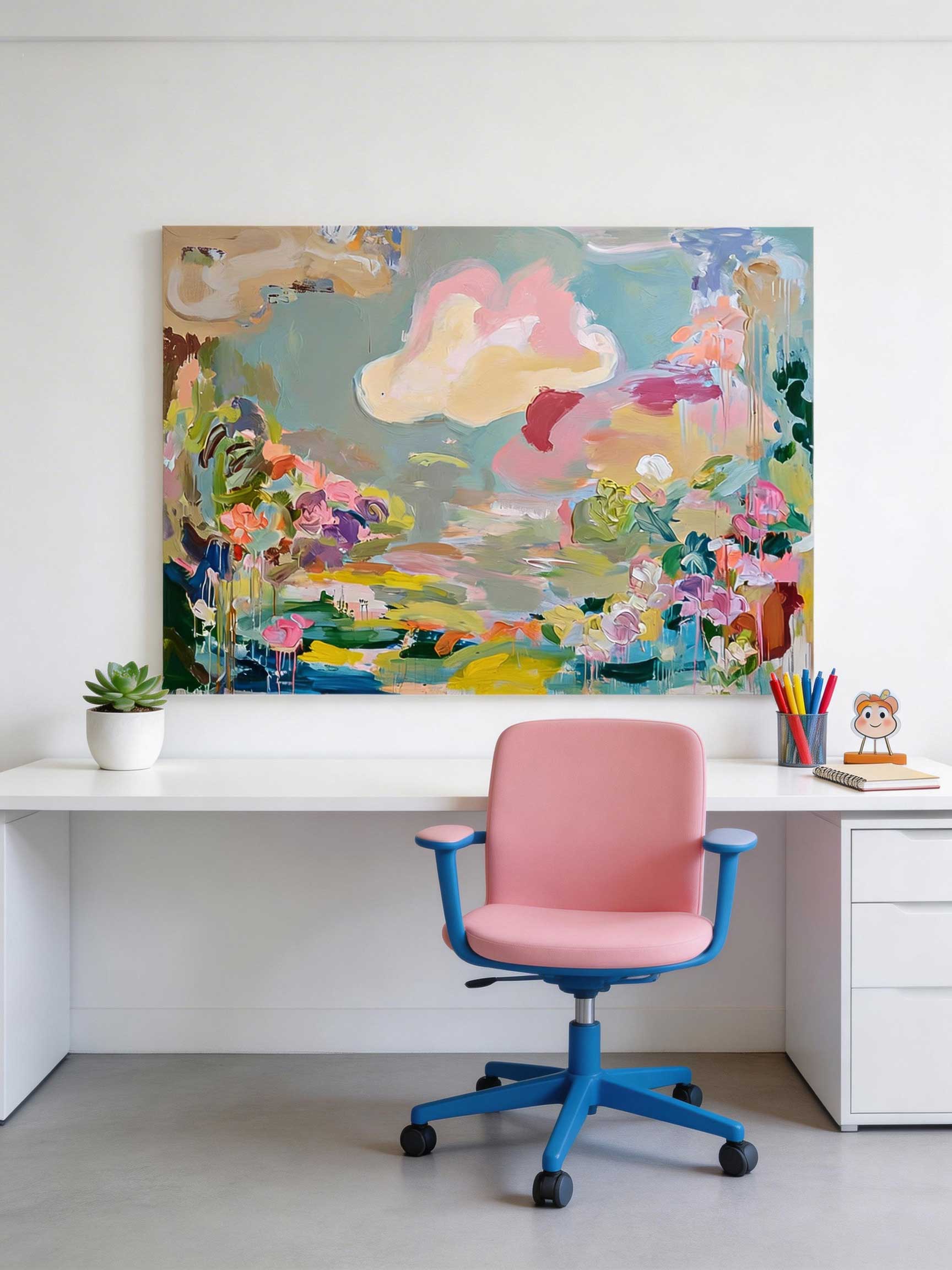 Abstract Canvas Art #AB793