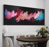 Original Wall Art Colorful Texture Abstract Oil Painting Big Canvas Artwork Modern Acrylic Painting Home decor