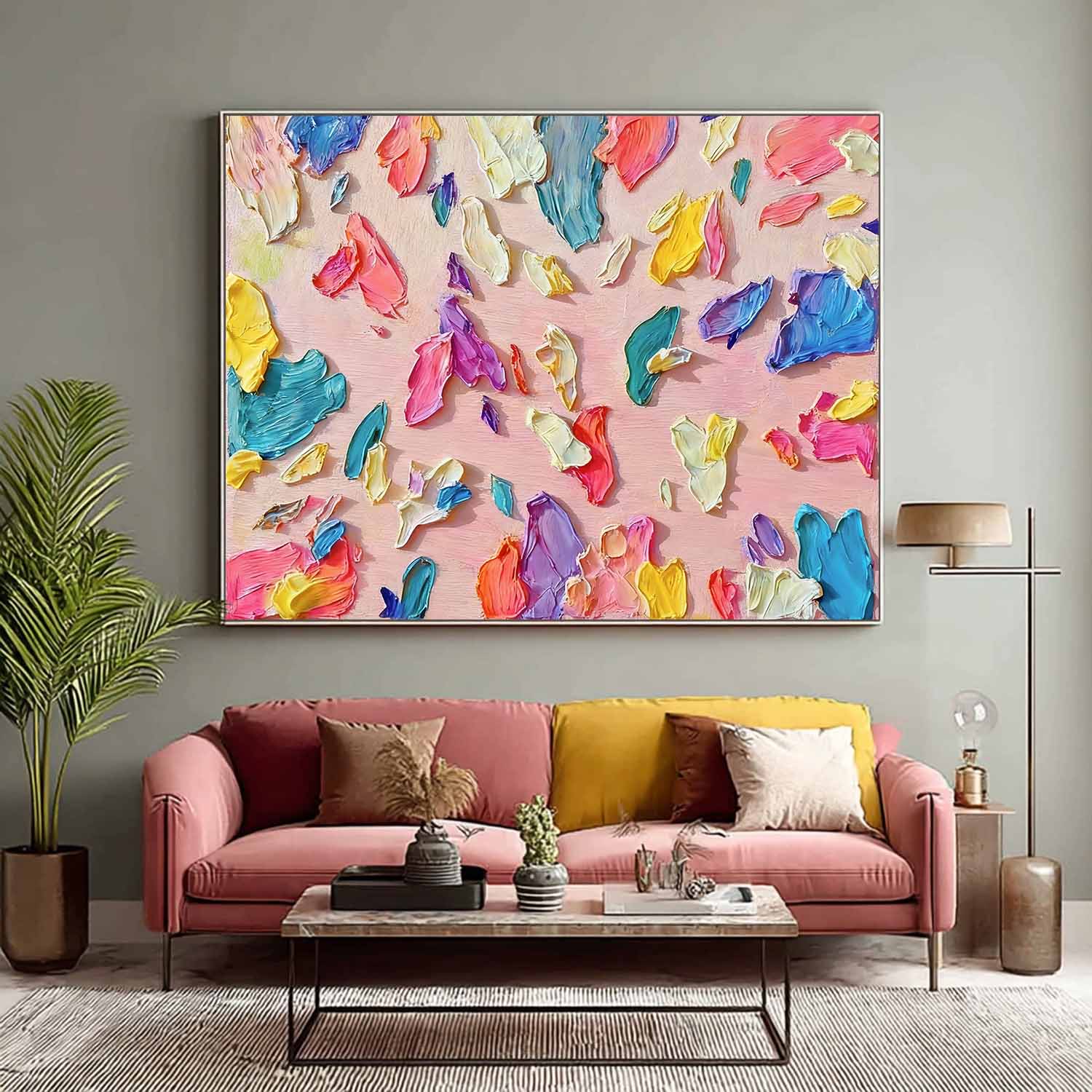 Abstract Canvas Art #AB786