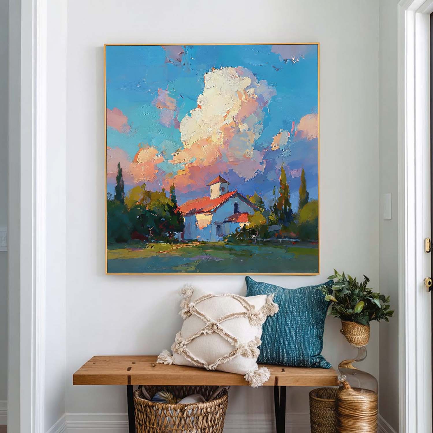 Landscape Canvas Art #LA095