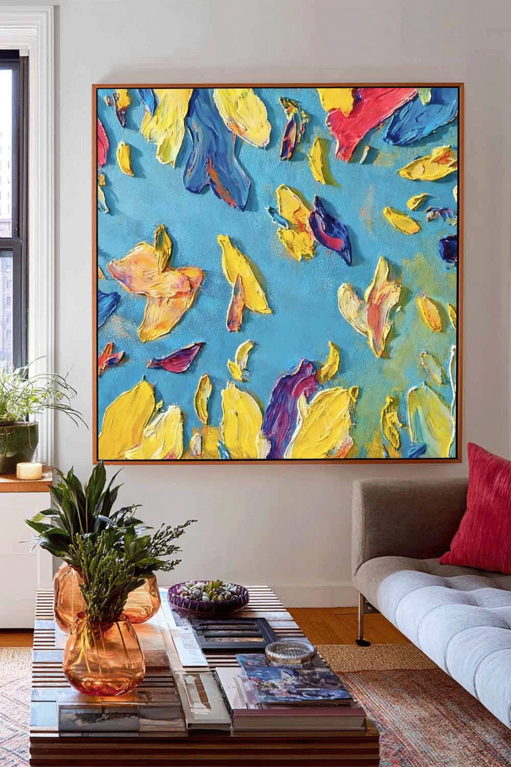 Abstract Canvas Art #AB773