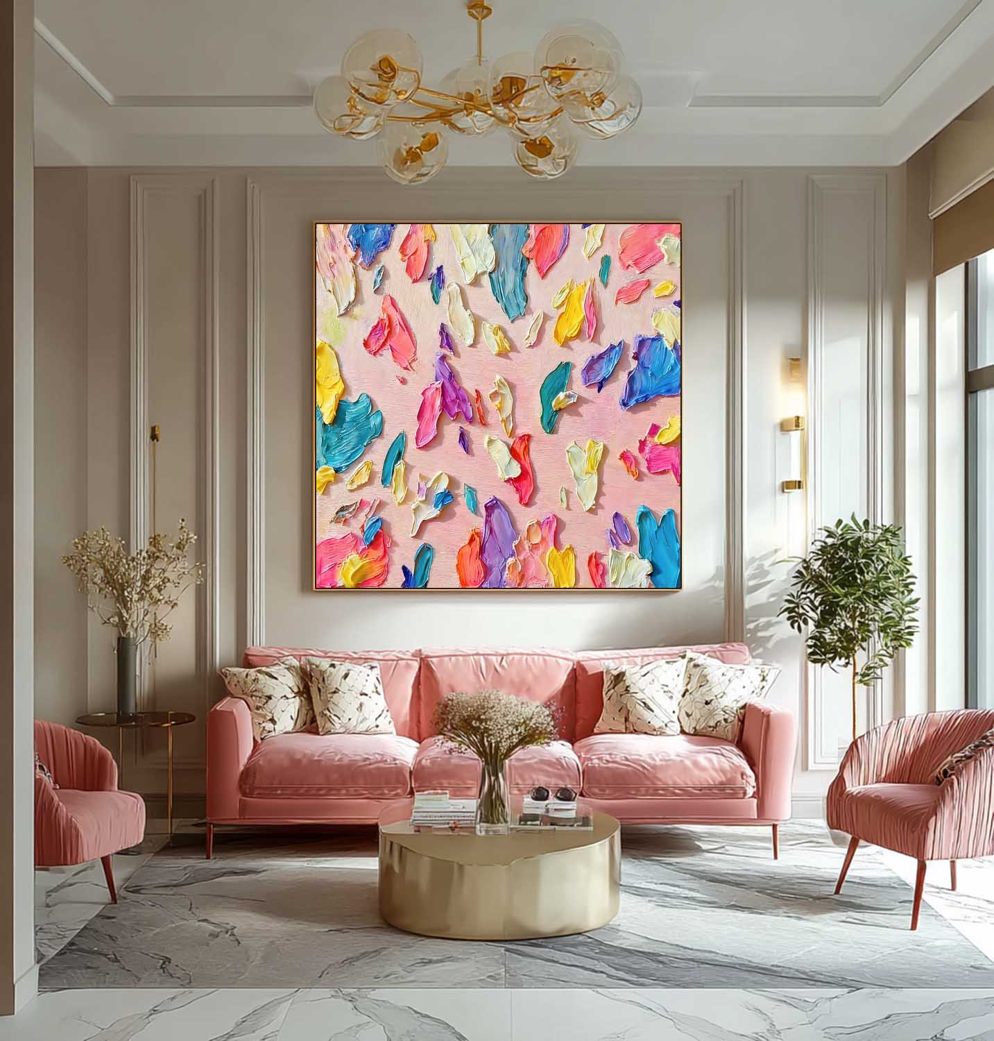 Abstract Canvas Art #AB774