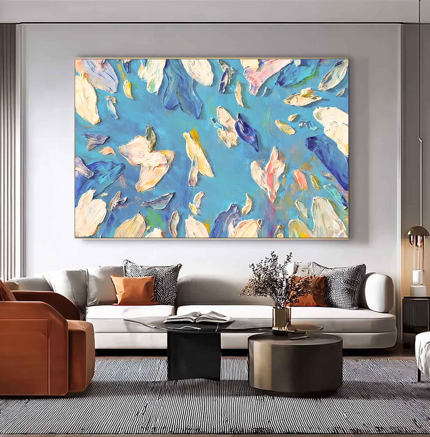 Abstract Canvas Art #AB790