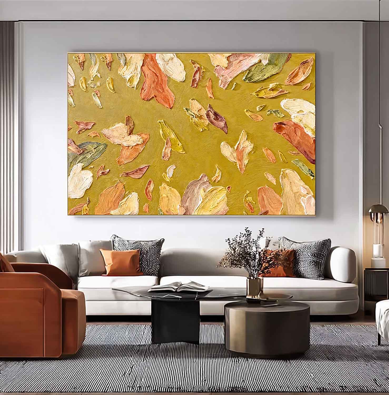 Abstract Canvas Art #AB789