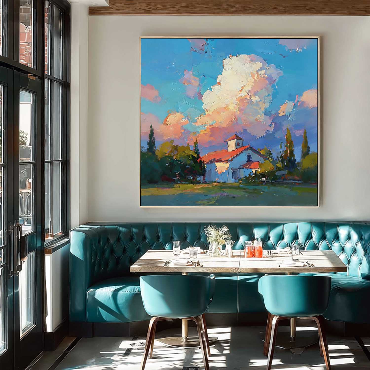 Landscape Canvas Art #LA095