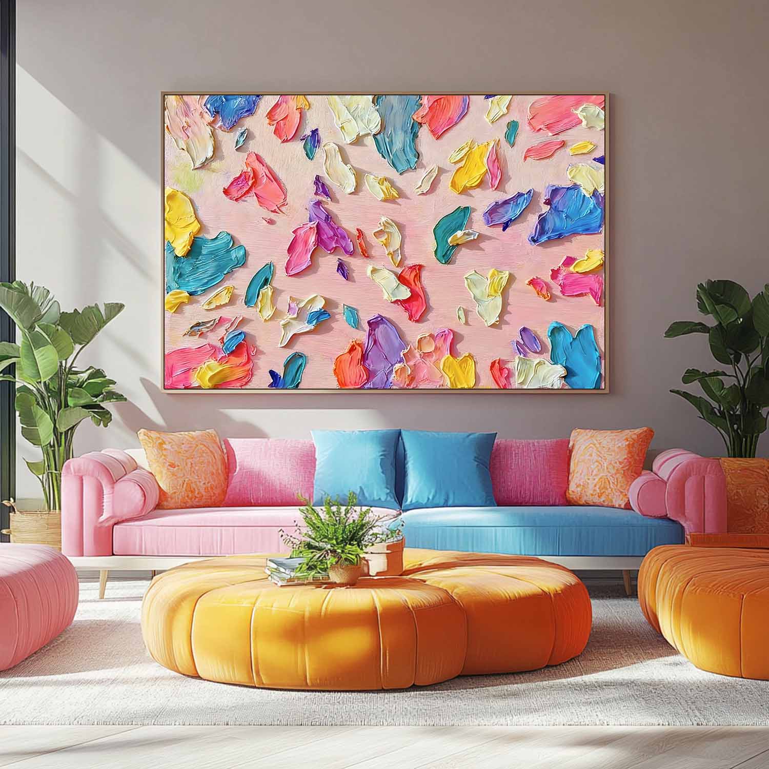 Abstract Canvas Art #AB786