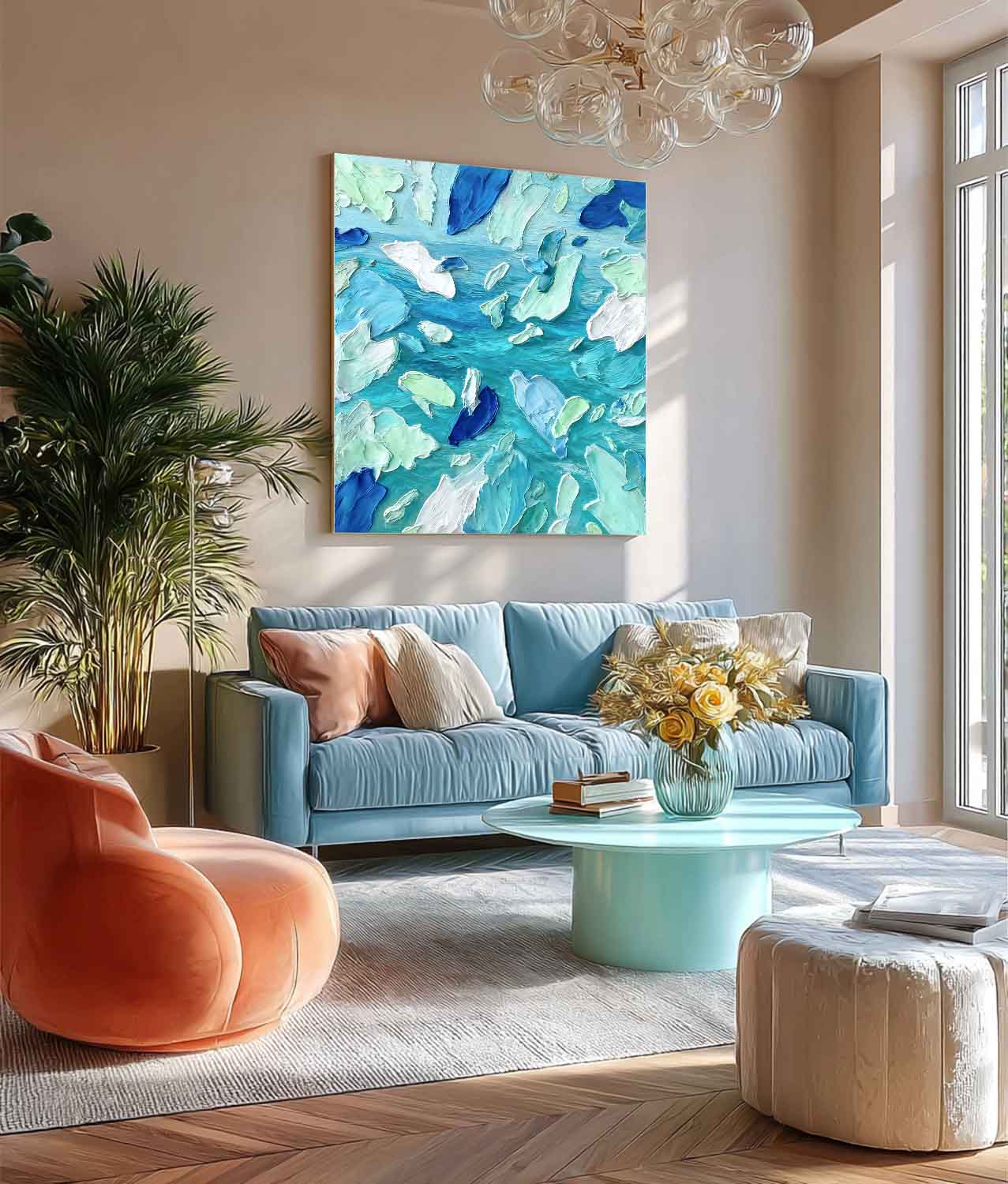 Abstract Canvas Art #AB778