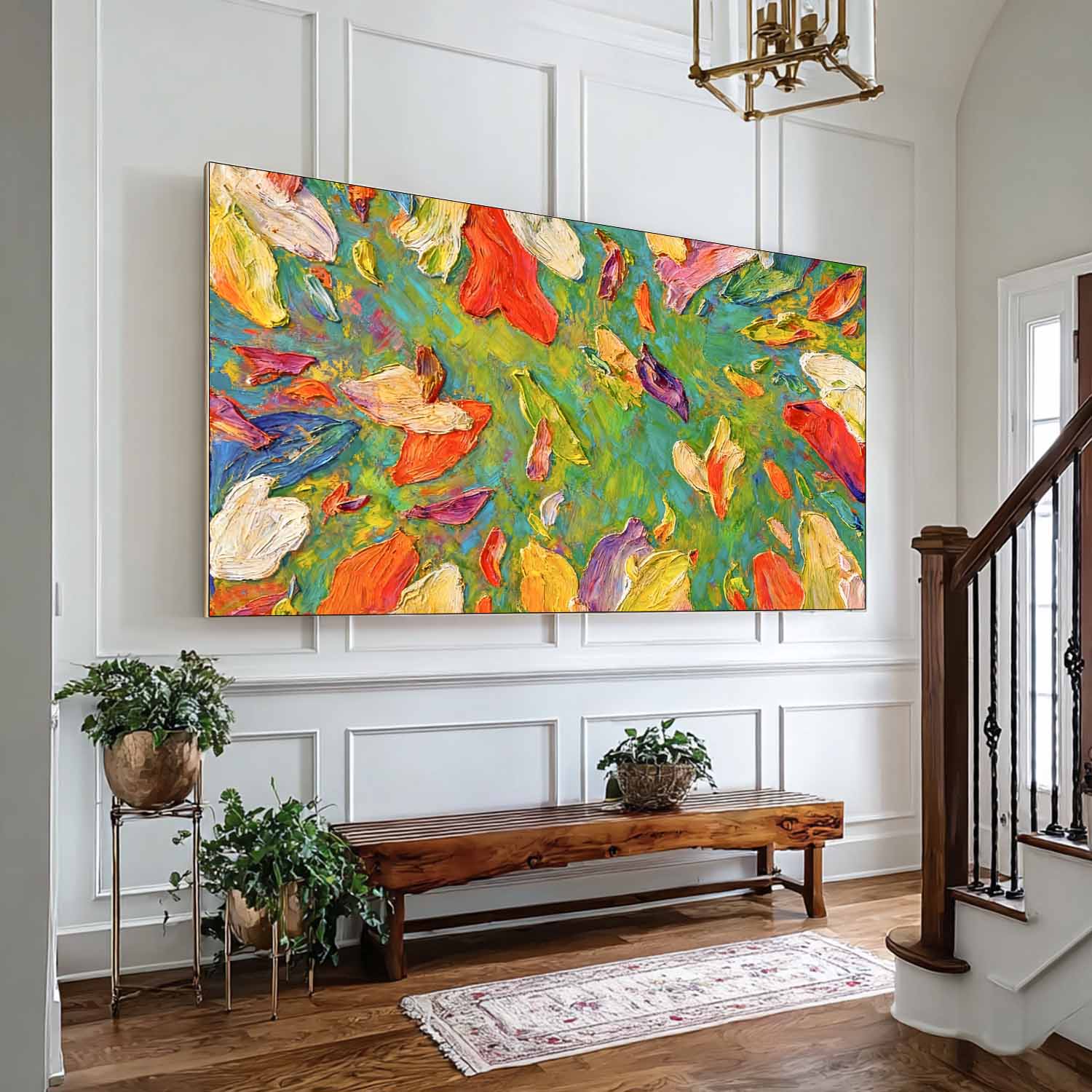 Abstract Canvas Art #AB791