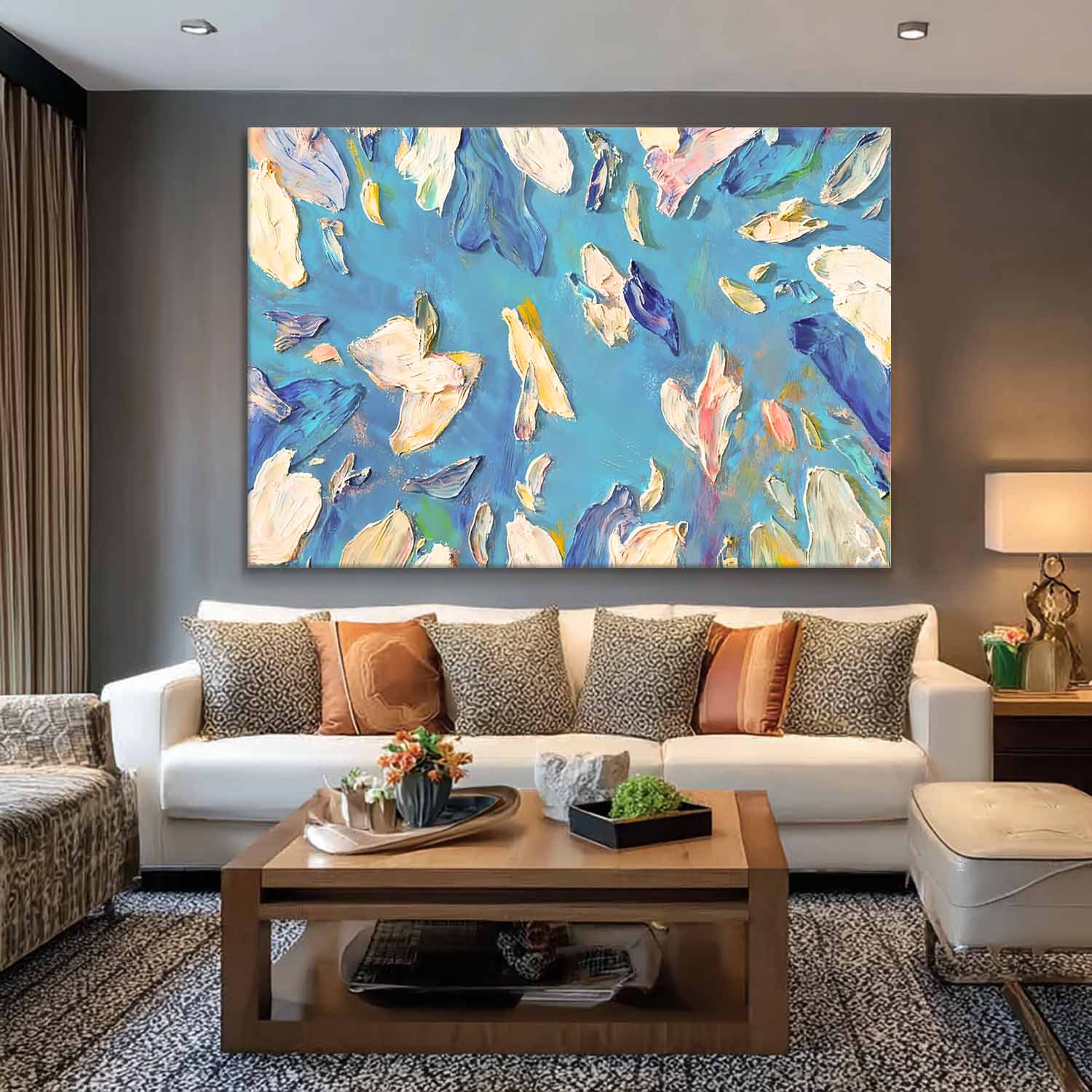 Abstract Canvas Art #AB790