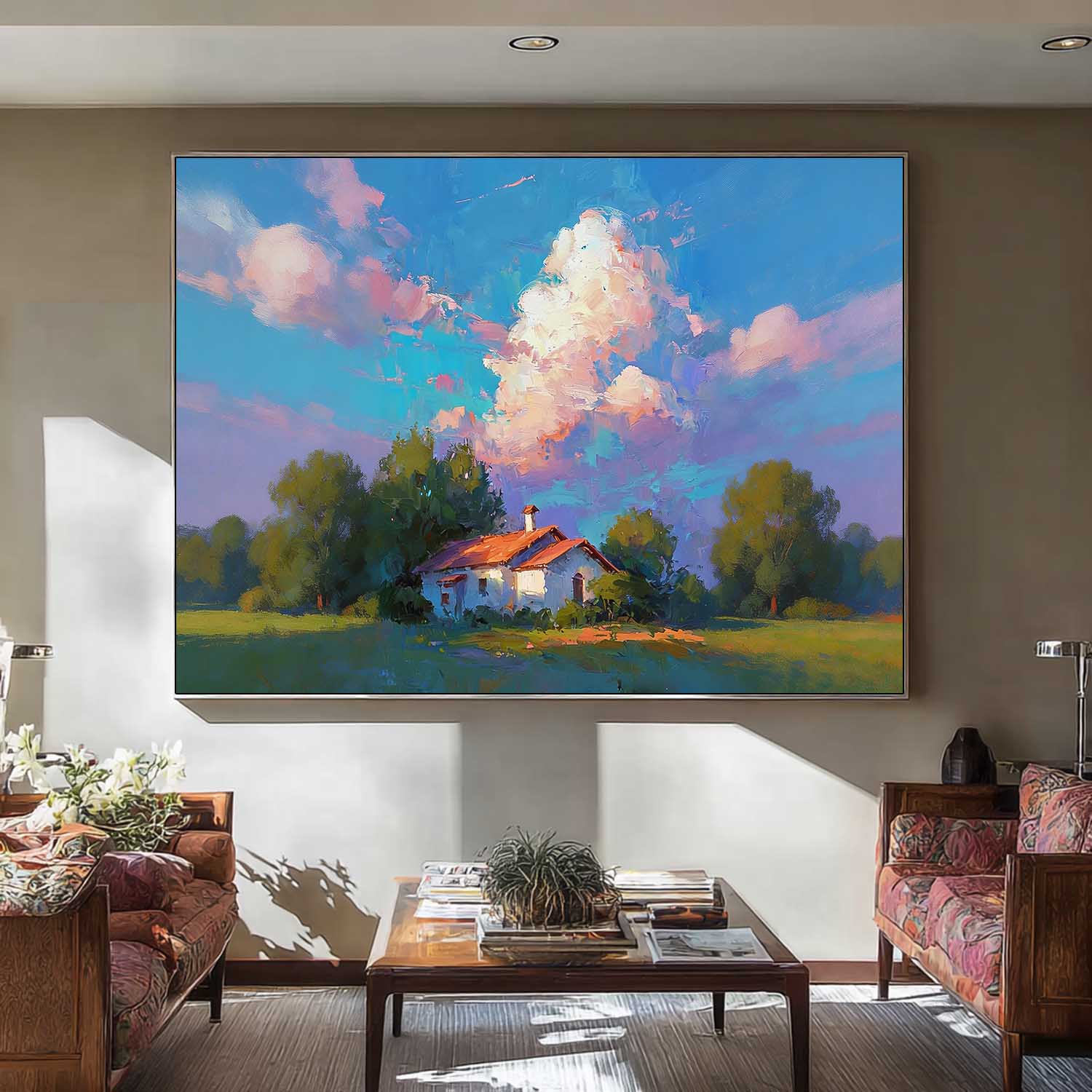 Landscape Canvas Art #LA097