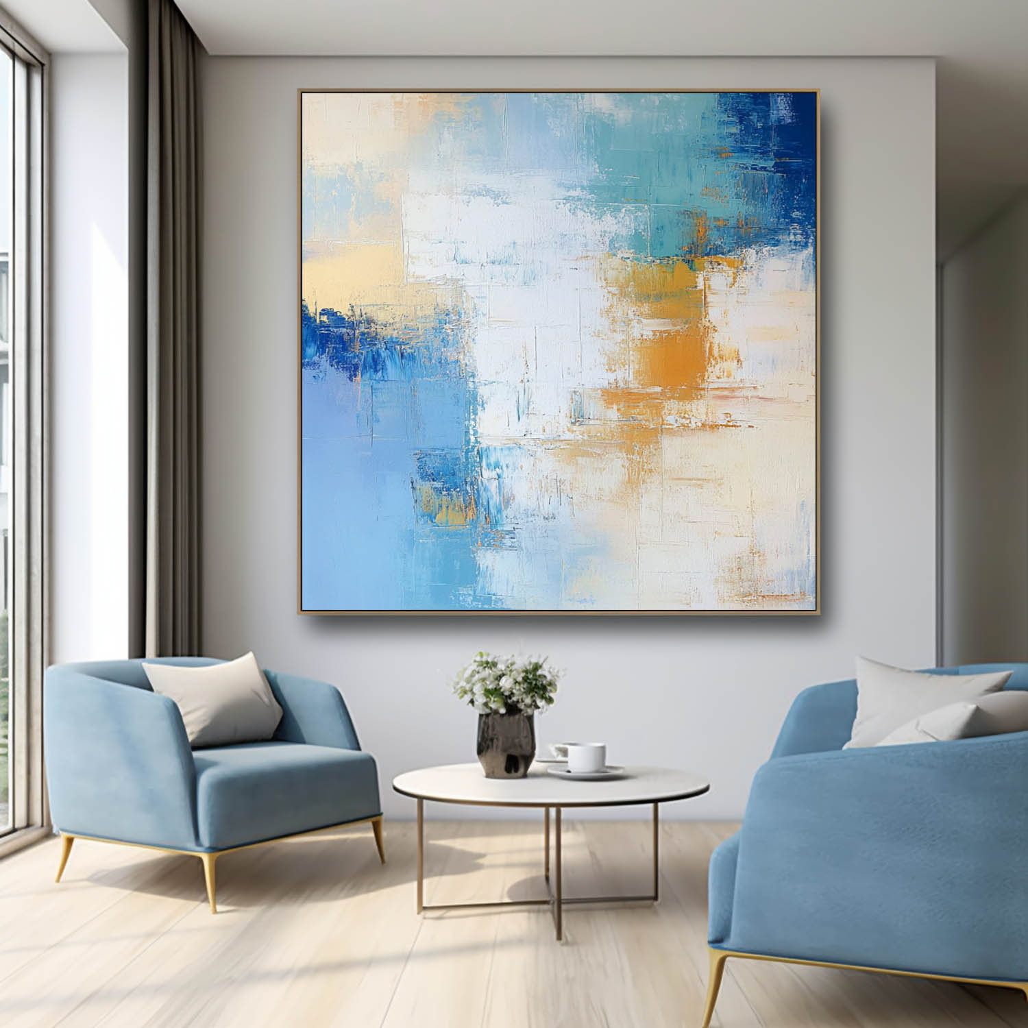 Abstract Canvas Art #AB602