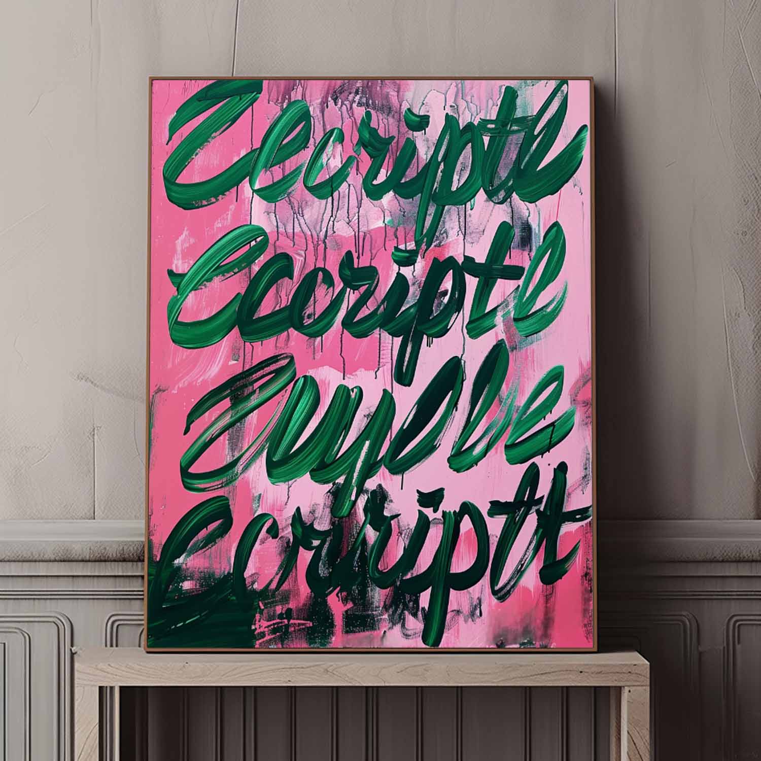  Texture Graffiti Abstract Oil Painting Large Acrylic Painting On Canvas High Quality Original Artwork