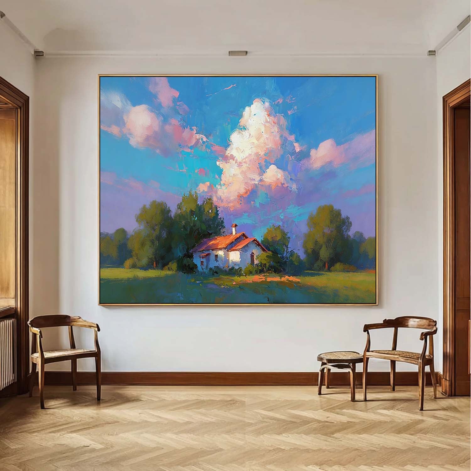 Landscape Canvas Art #LA097