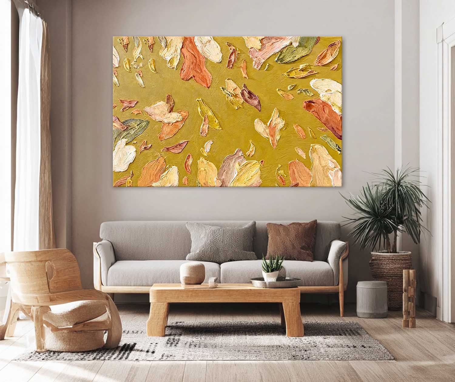 Abstract Canvas Art #AB789