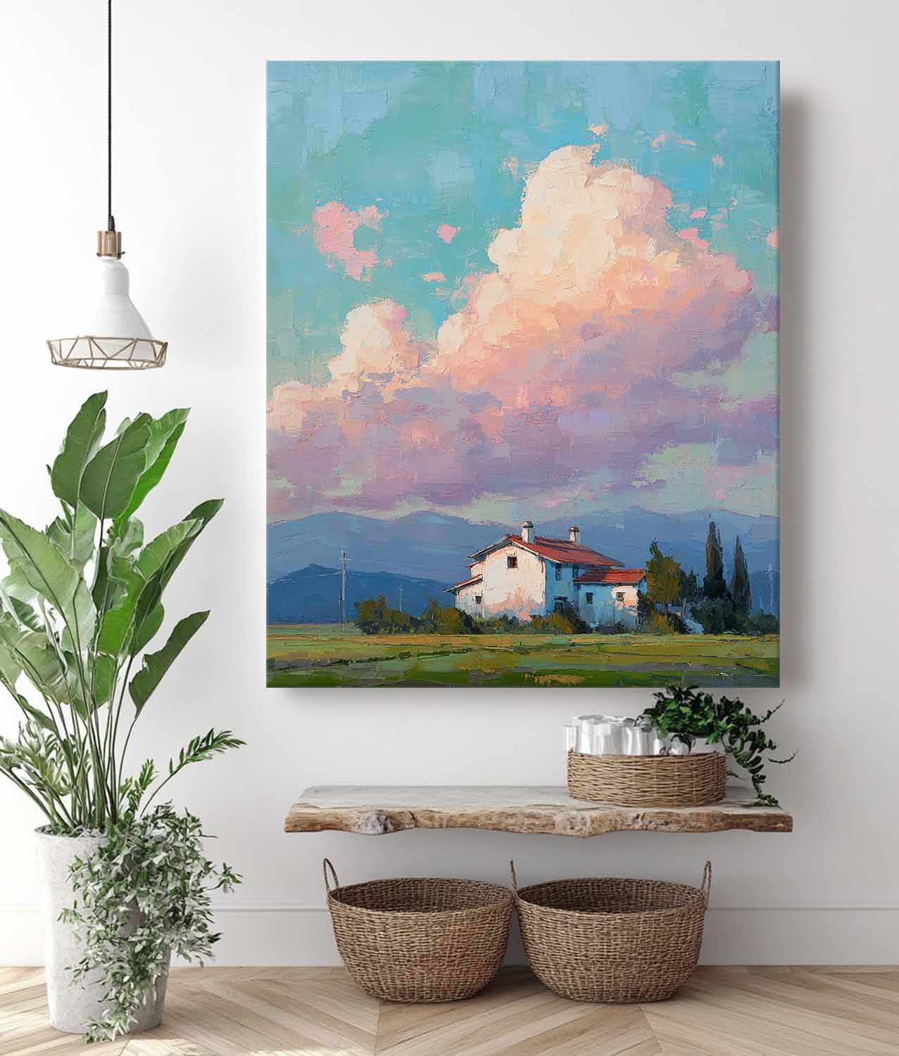 Landscape Canvas Art #LA096