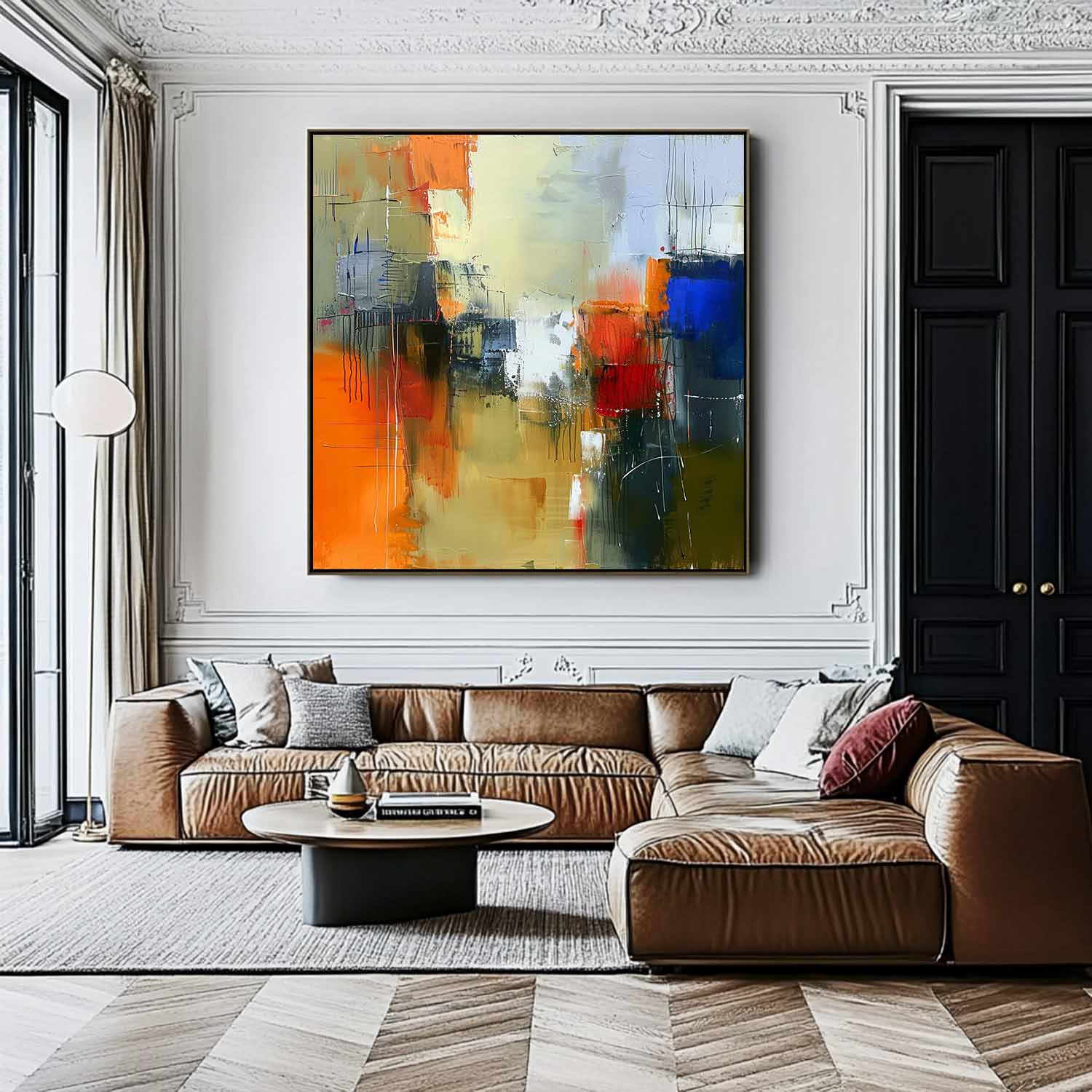 Abstract Canvas Art #AB673