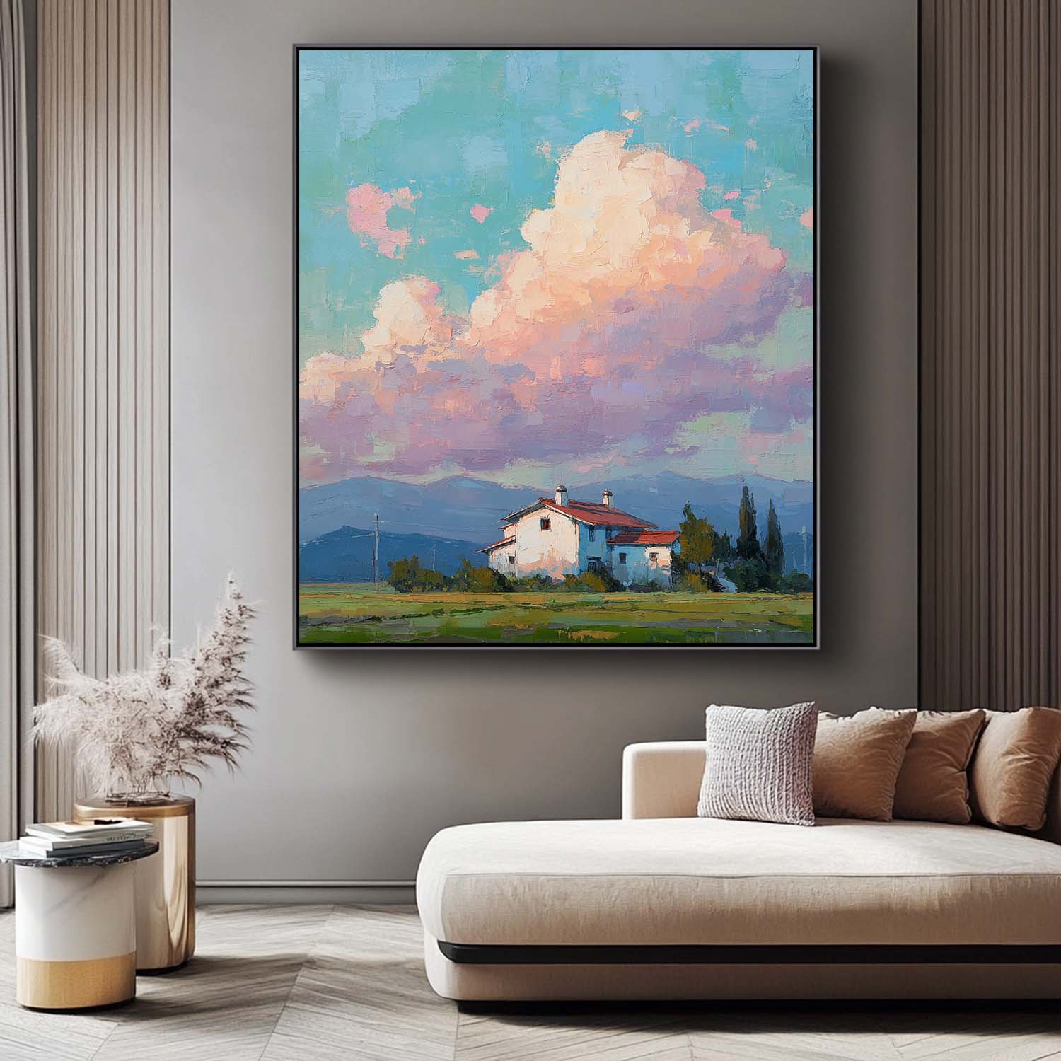 Landscape Canvas Art #LA096