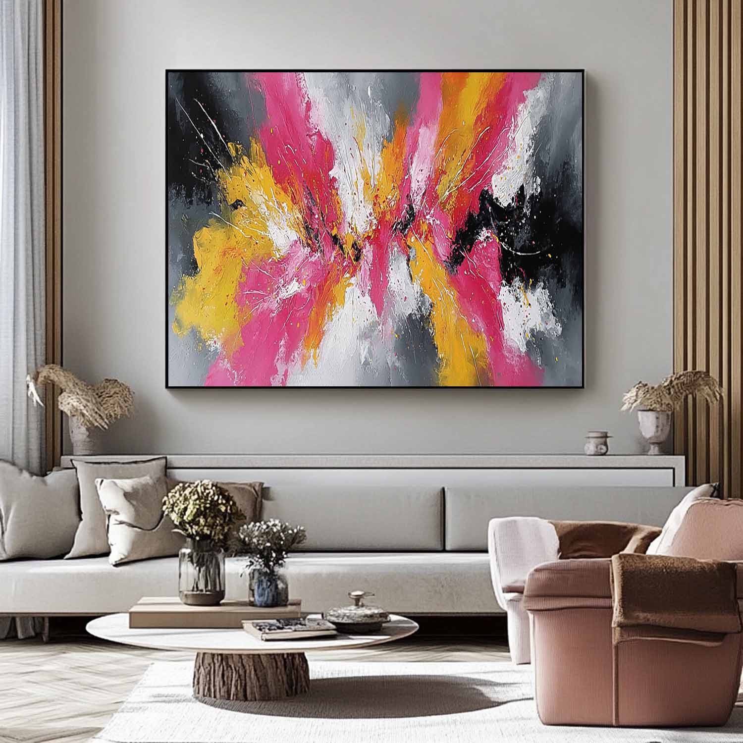 Abstract Canvas Art #AB768